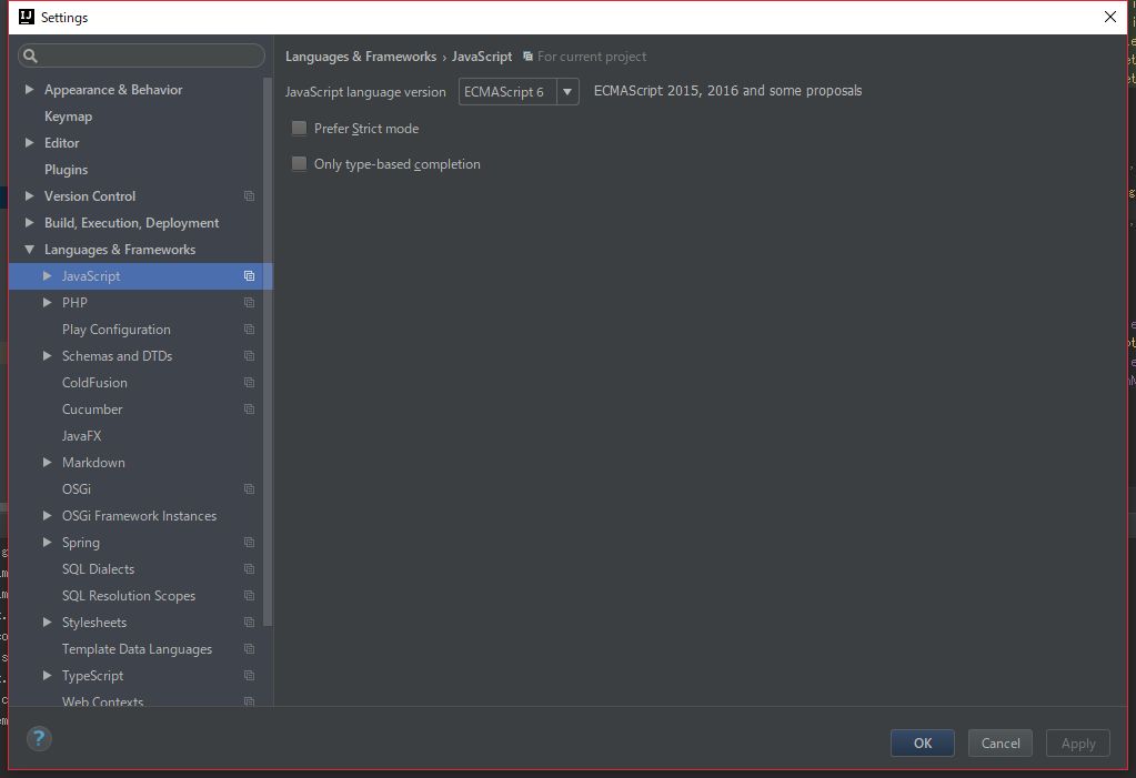 IntelliJの説明画面